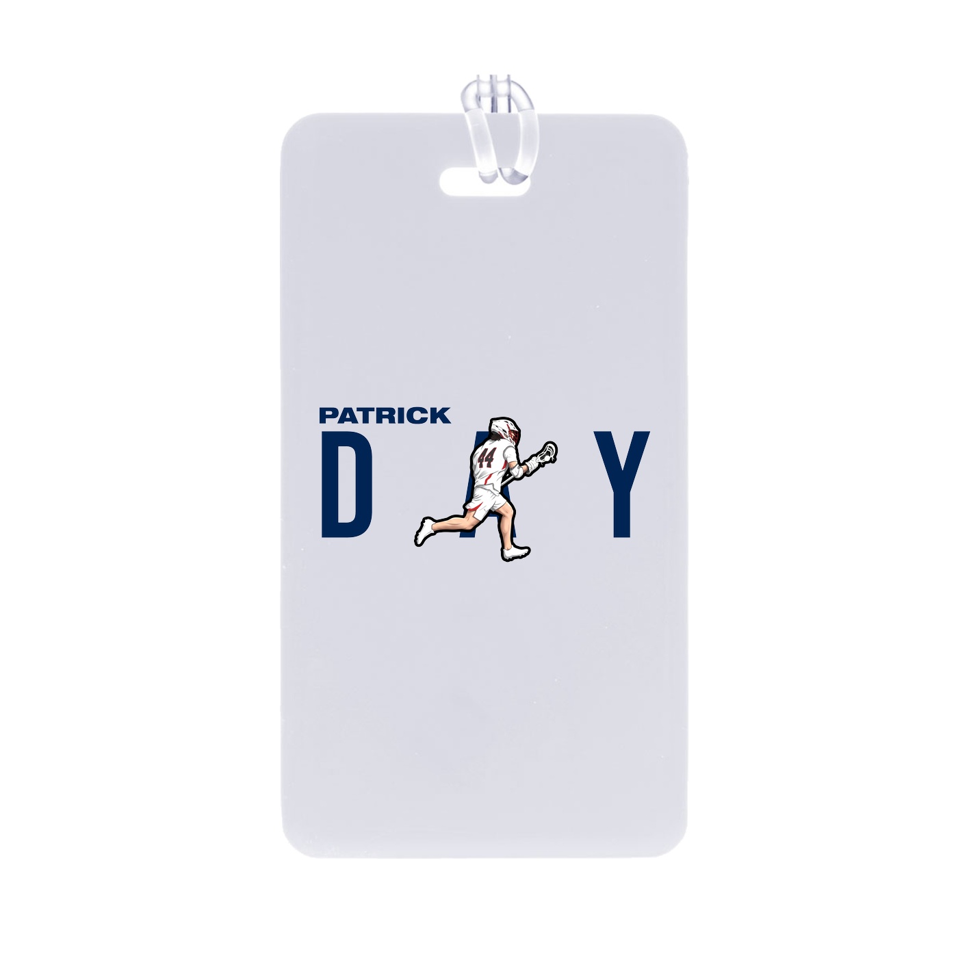 Bag Tag — Player Name in Classic