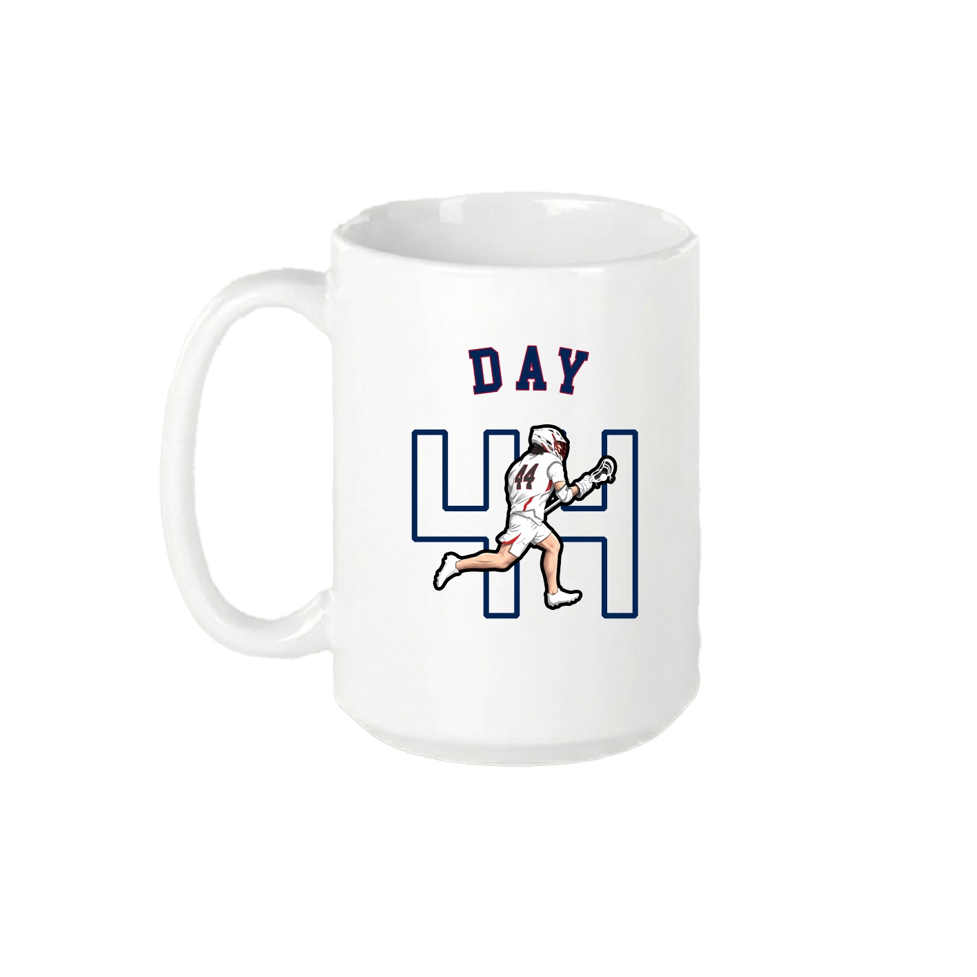 15oz Coffee Mug — Shirsey Arch in White