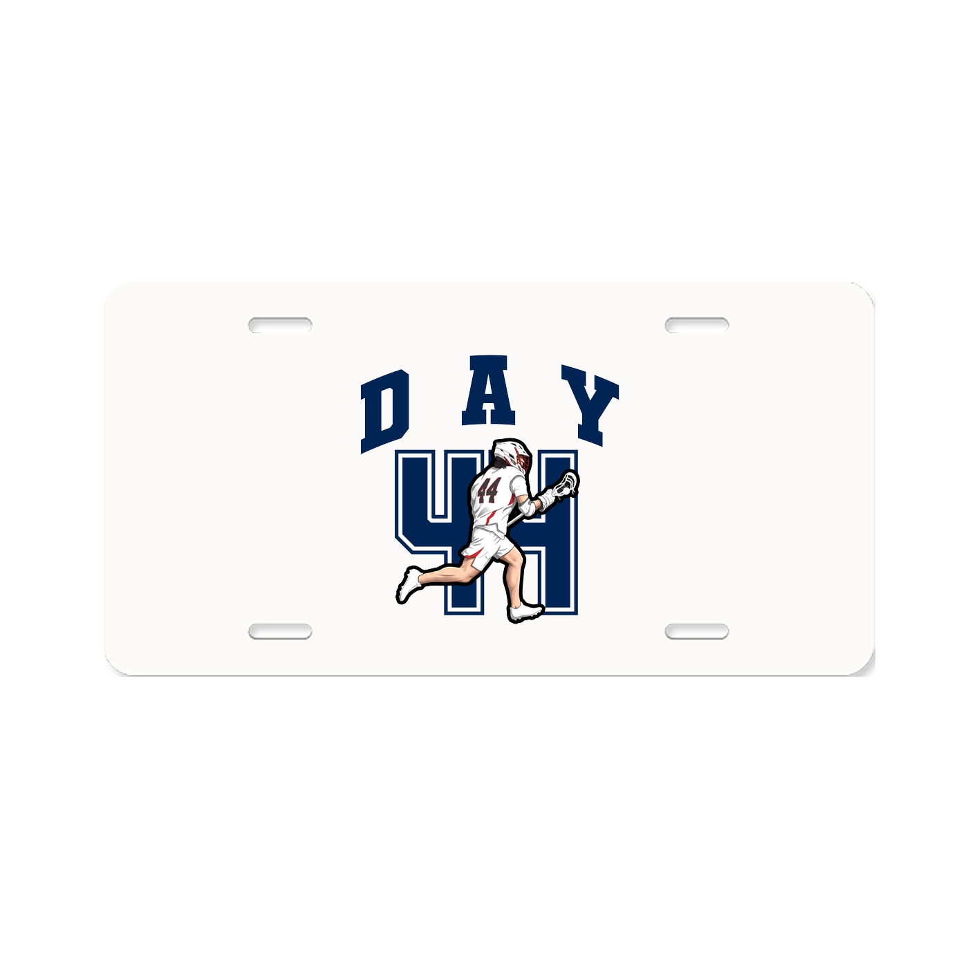 License Plate — Number in Classic