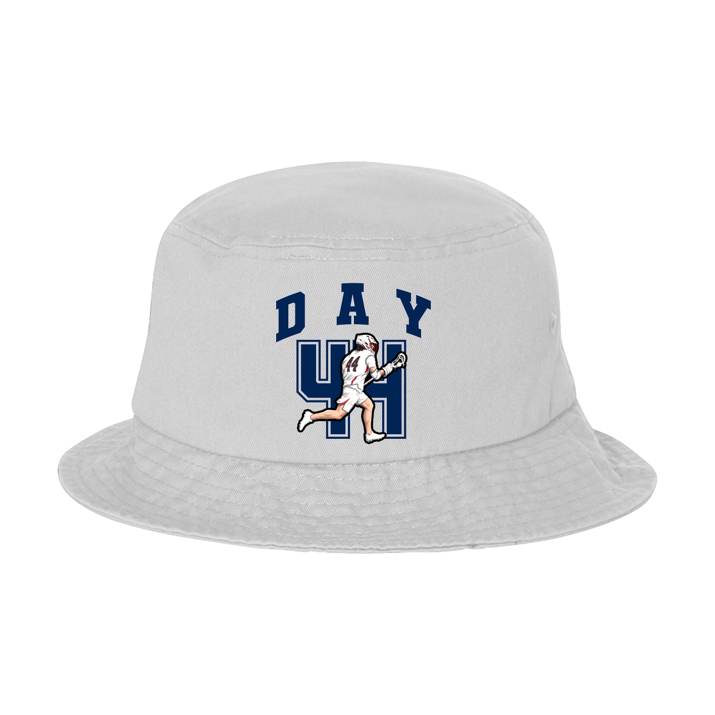 Bucket Cap — Number in White