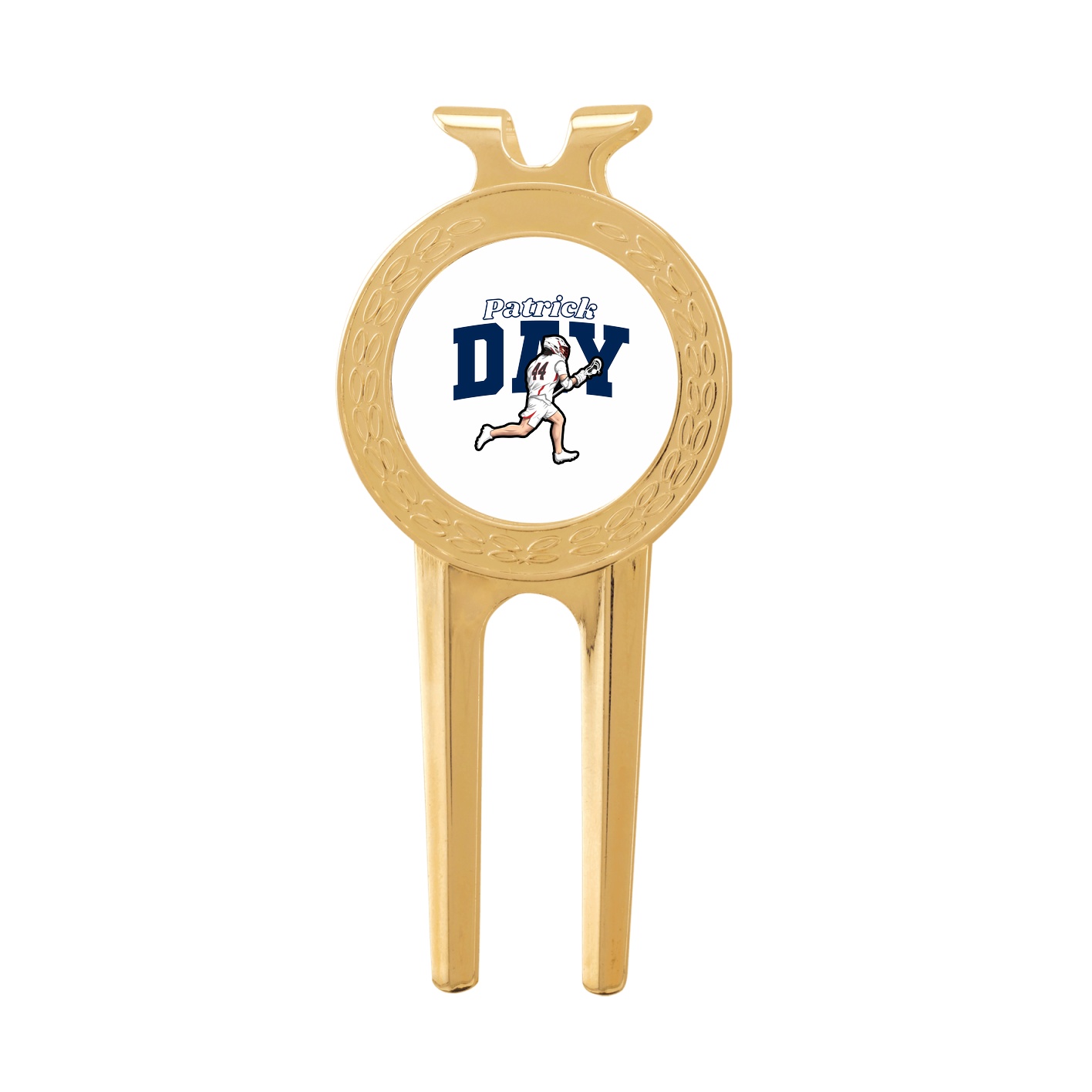 Divot Tool with Ball Marker — Name Arch in Classic