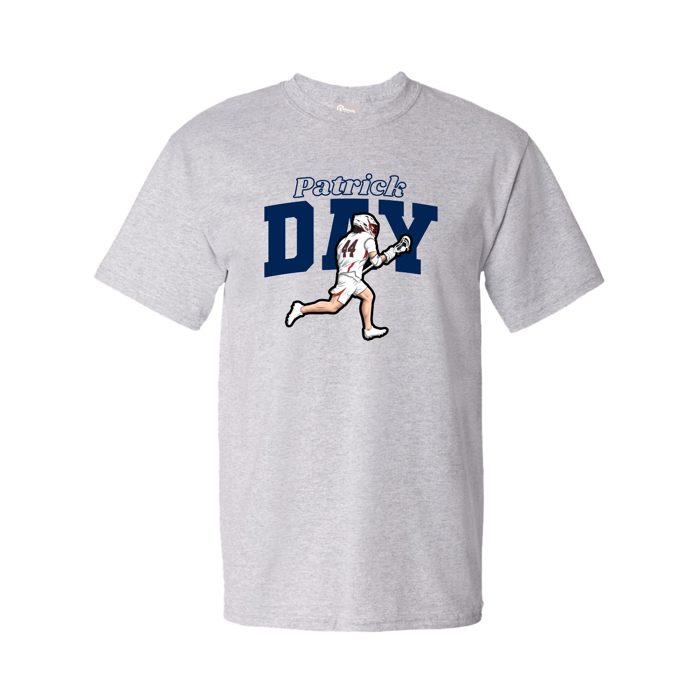 Tee — Name Arch in Grey