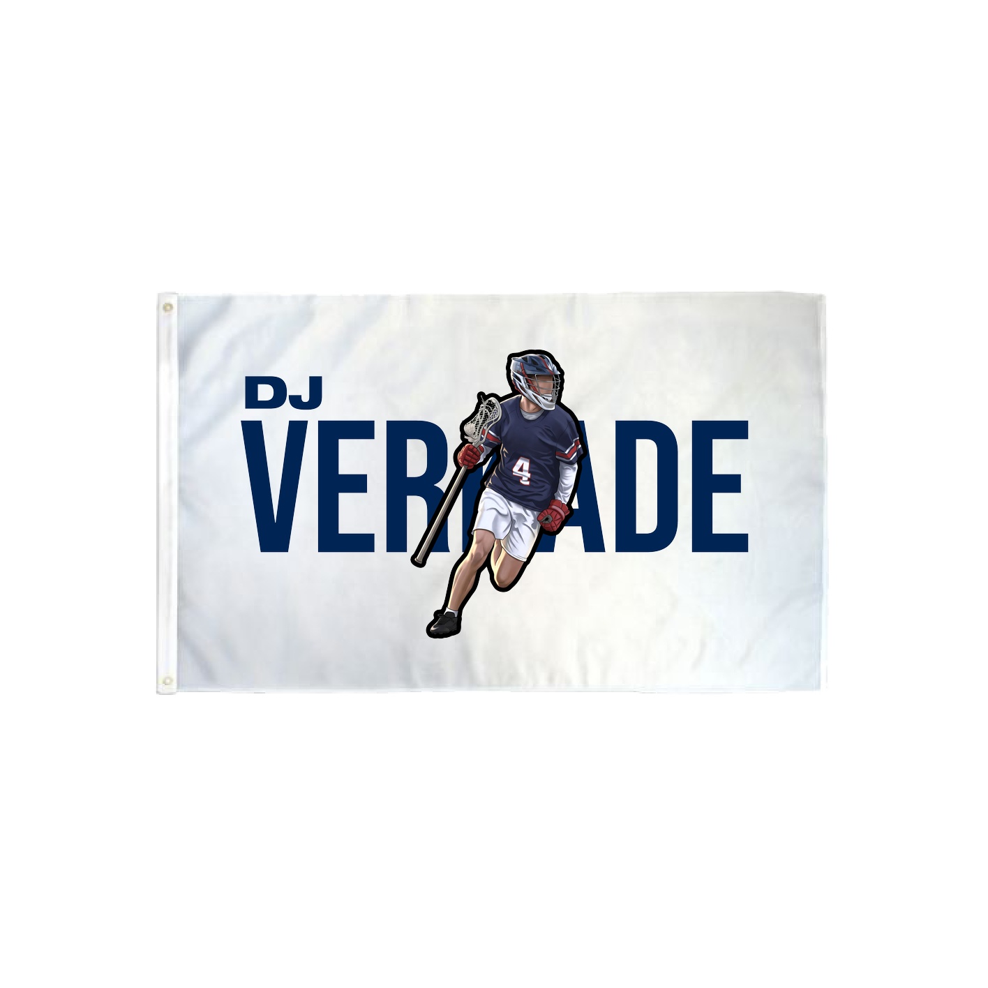 3x5 Flag — Player Name in Classic