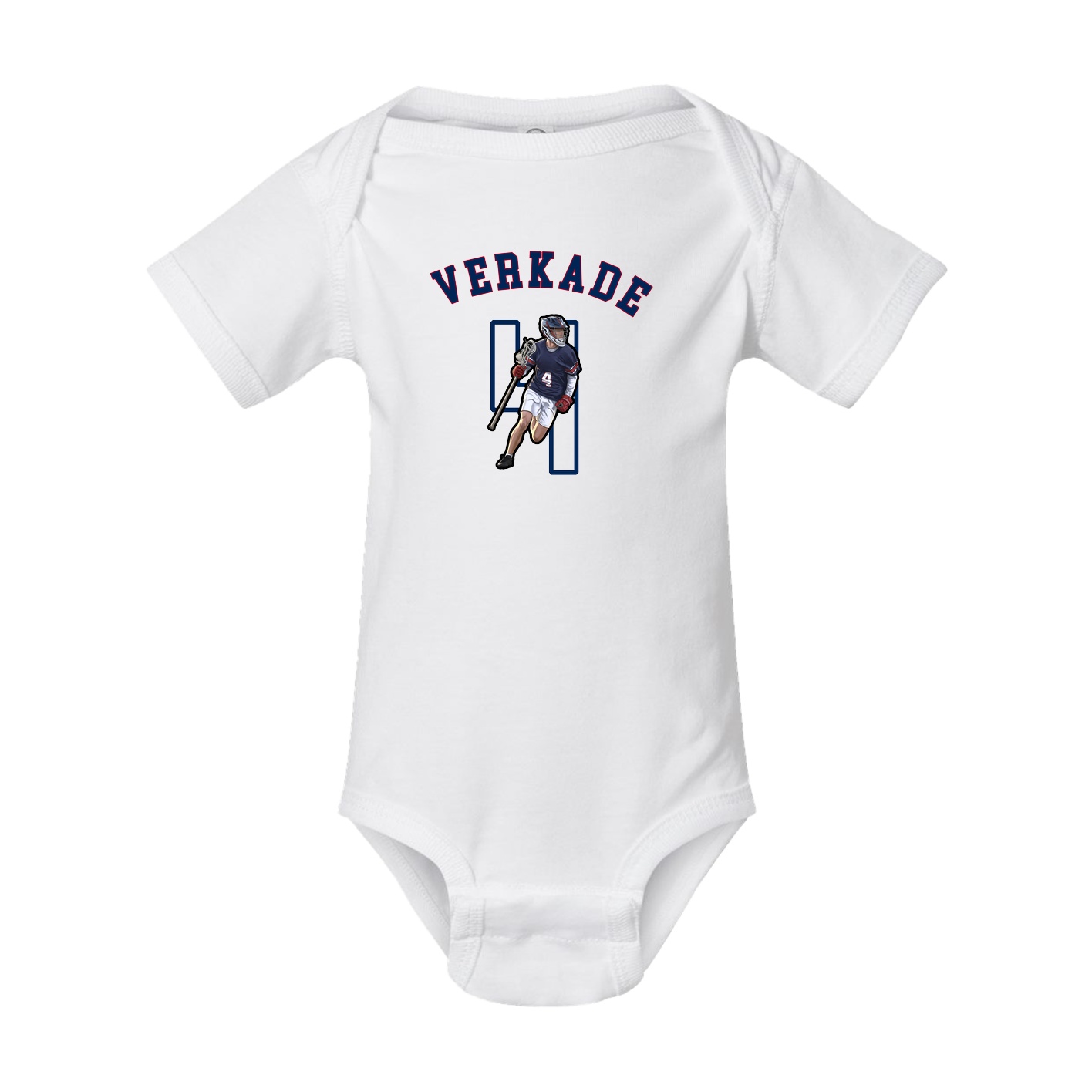 Baby Onesie — Shirsey Arch in White