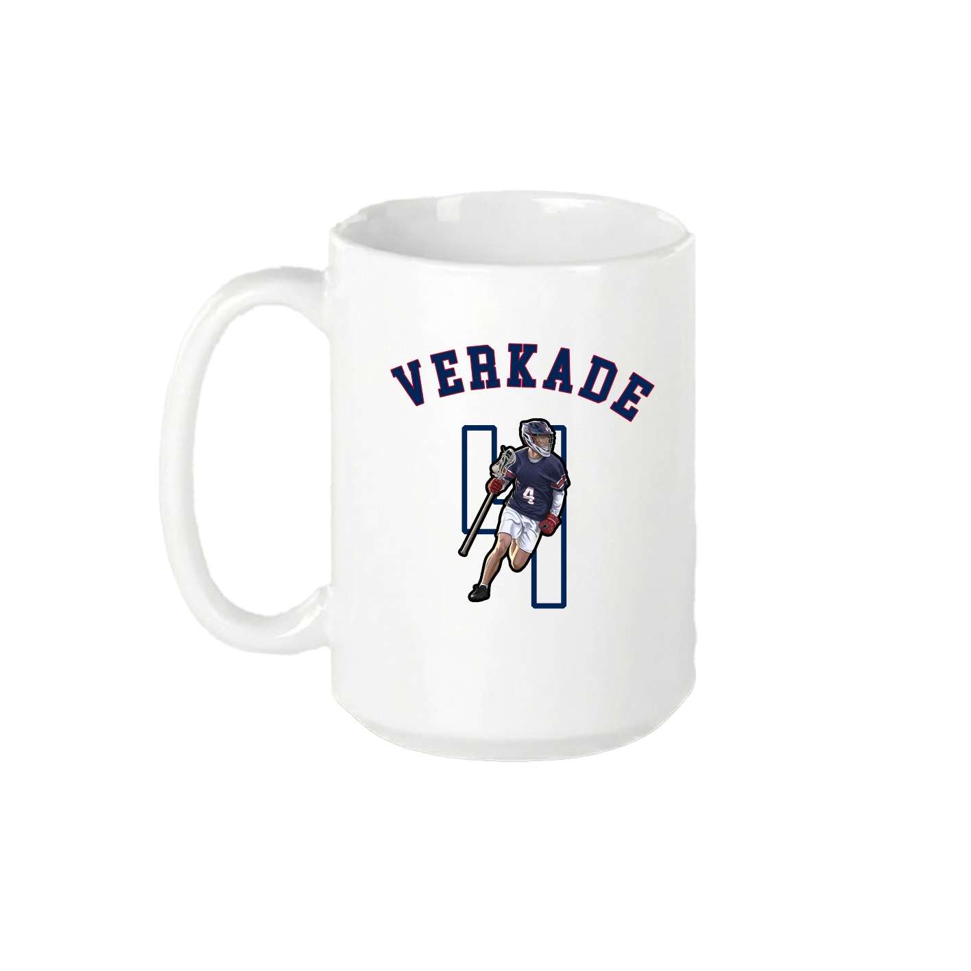 15oz Coffee Mug — Shirsey Arch in White