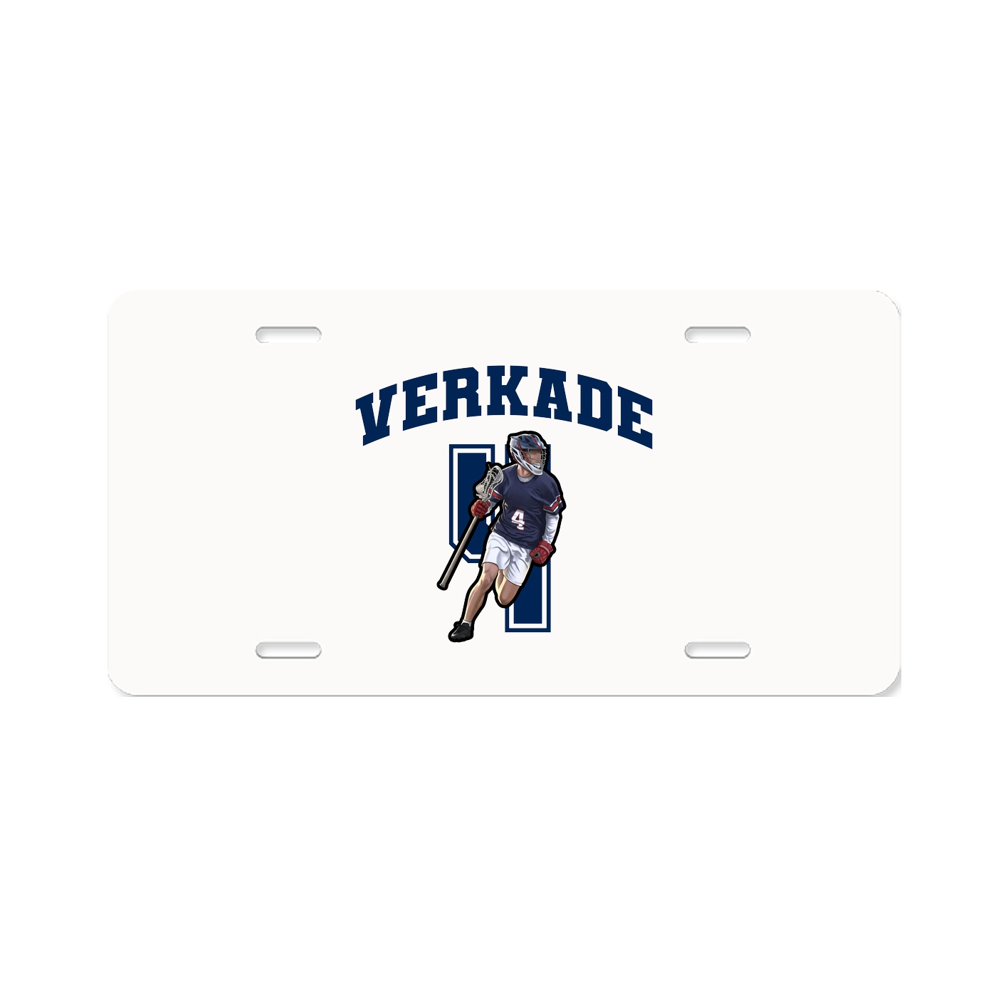 License Plate — Number in Classic