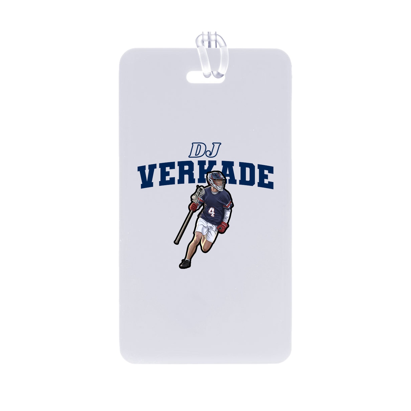Bag Tag — Name Arch in Classic