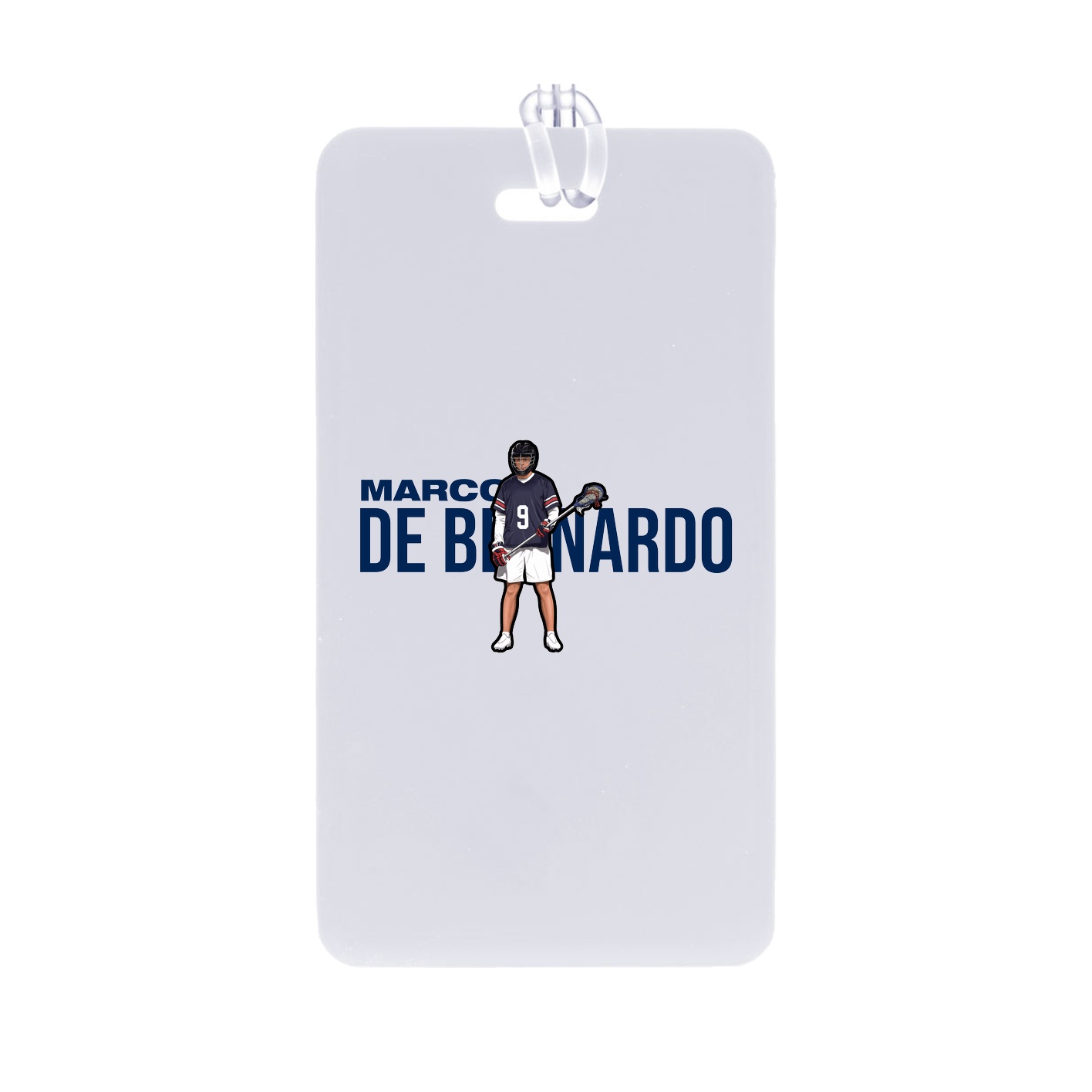Bag Tag — Player Name in Classic