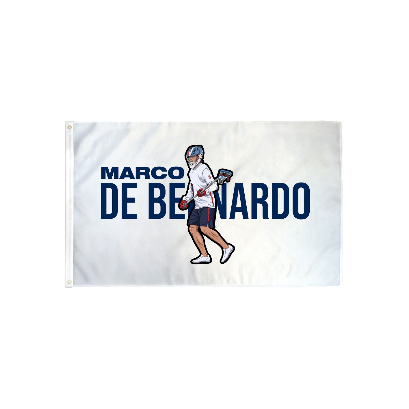 3x5 Flag — Player Name in Classic