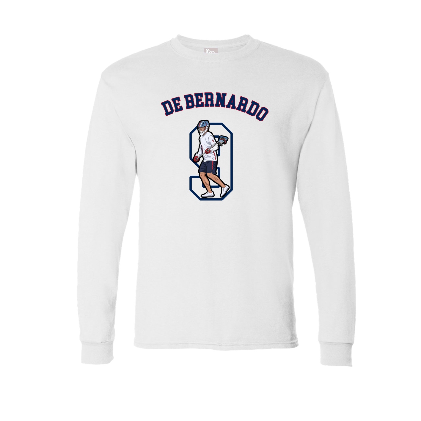 Long Sleeve Tee — Shirsey Arch in White