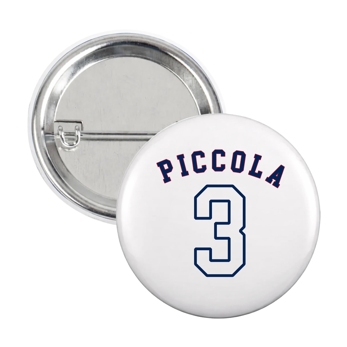 Game Day Button — Shirsey Arch in White