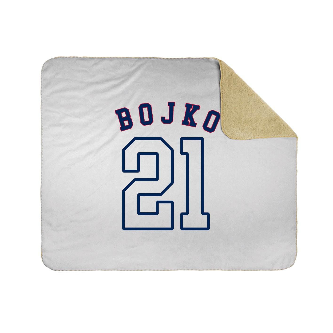 Throw Blanket — Shirsey Arch in White