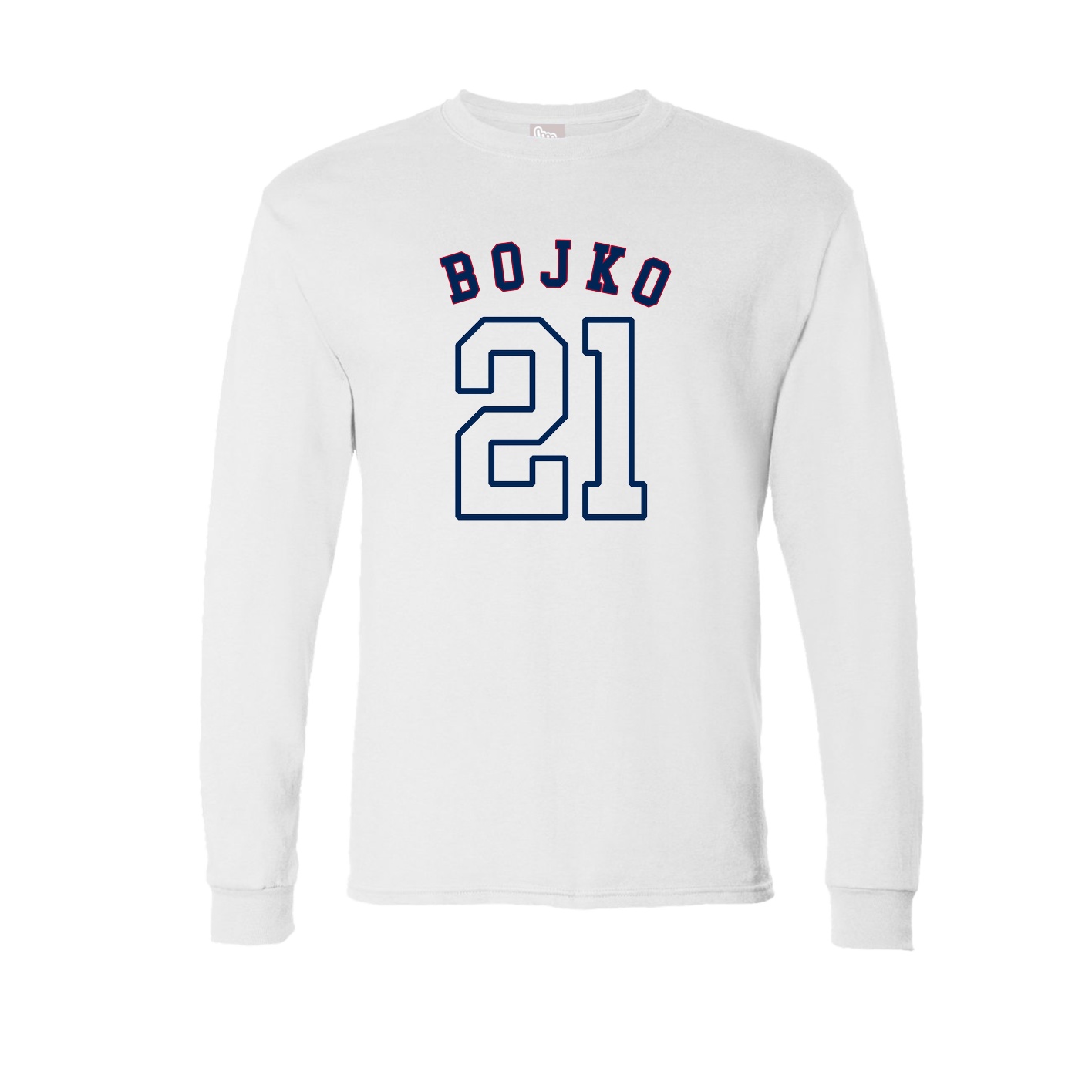 Long Sleeve Tee — Shirsey Arch in White