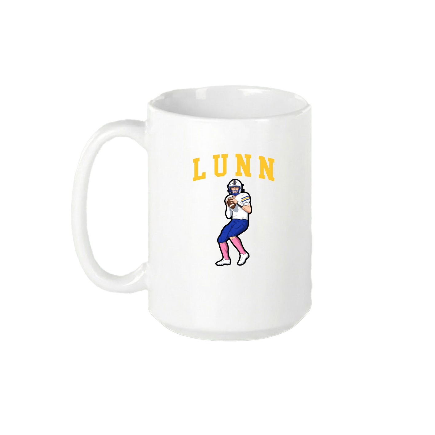 15oz Coffee Mug — Shirsey in White