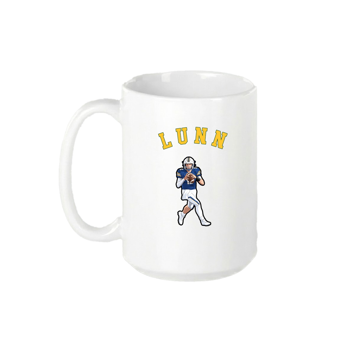 15oz Coffee Mug — Shirsey Arch in White
