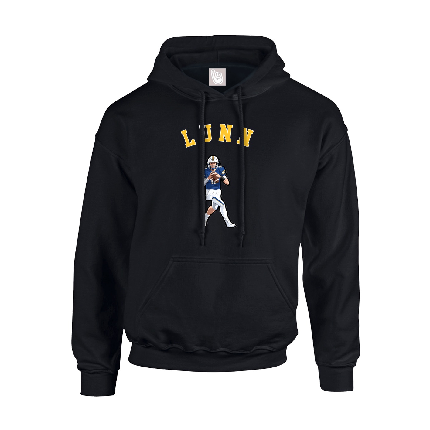 Youth Hoodie — Shirsey Arch in Black