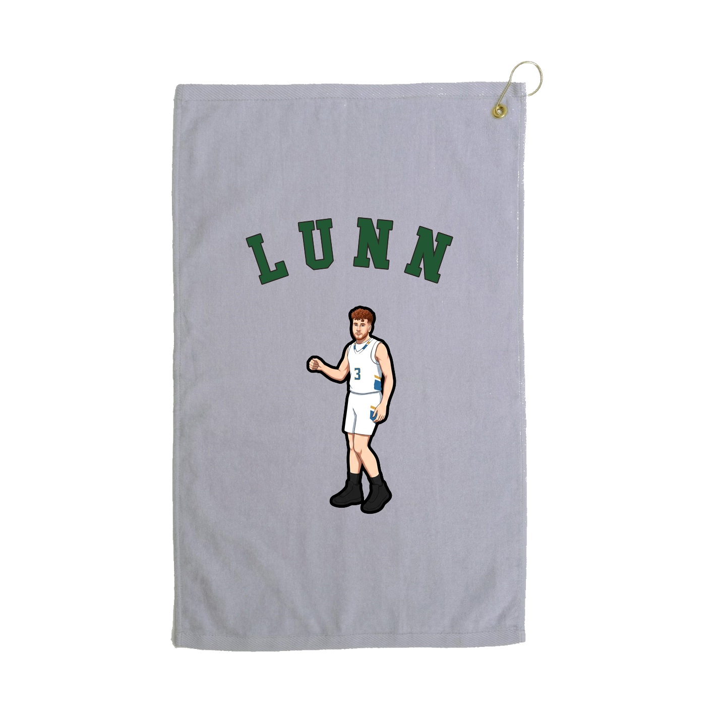 Golf Towel — Shirsey Arch in Grey