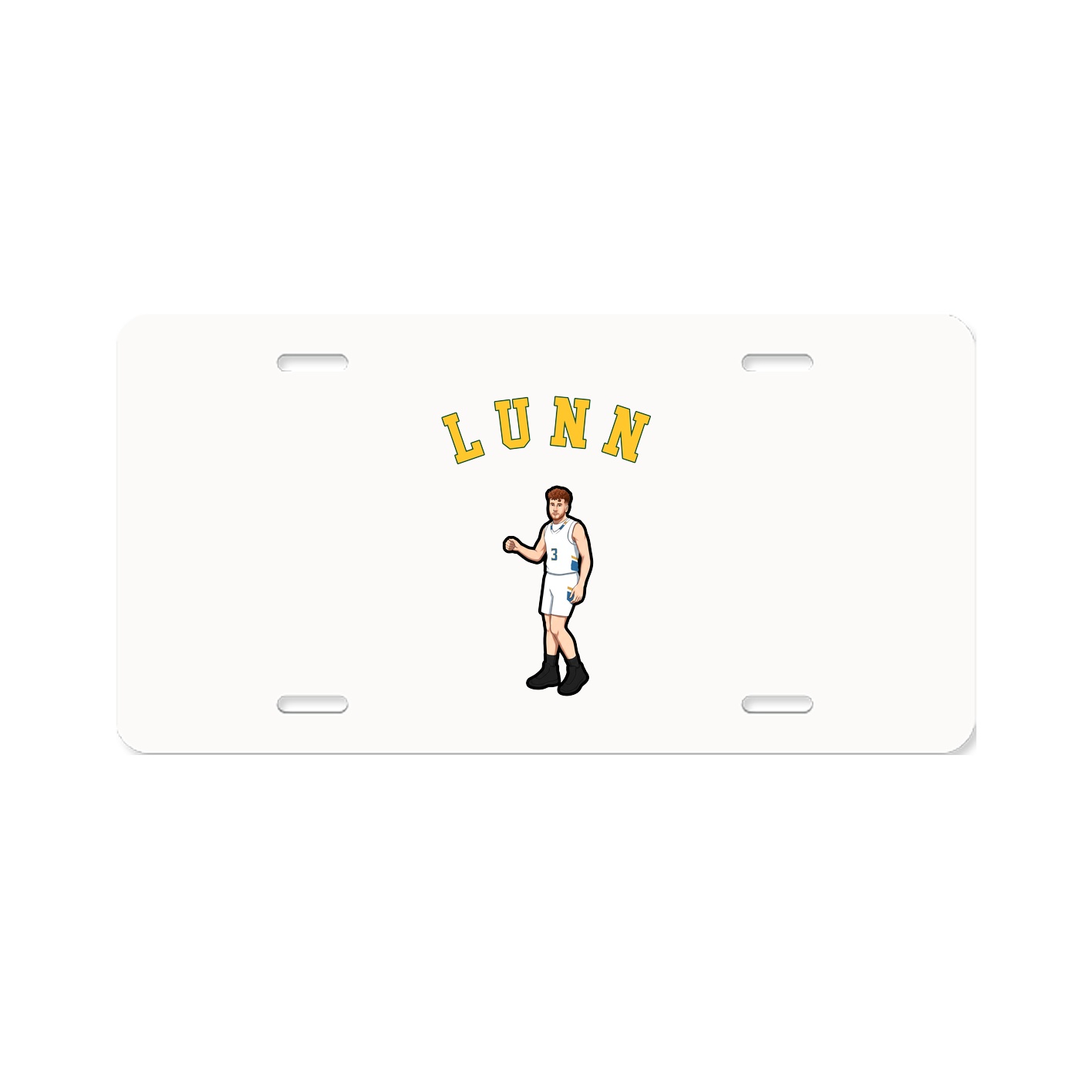 License Plate — Shirsey Arch in Classic