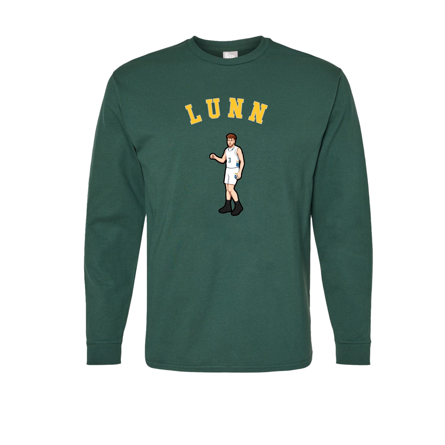 Long Sleeve Tee — Shirsey Arch in Green