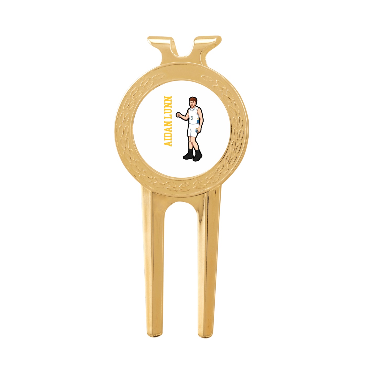 Divot Tool with Ball Marker — Name Vertical in Classic