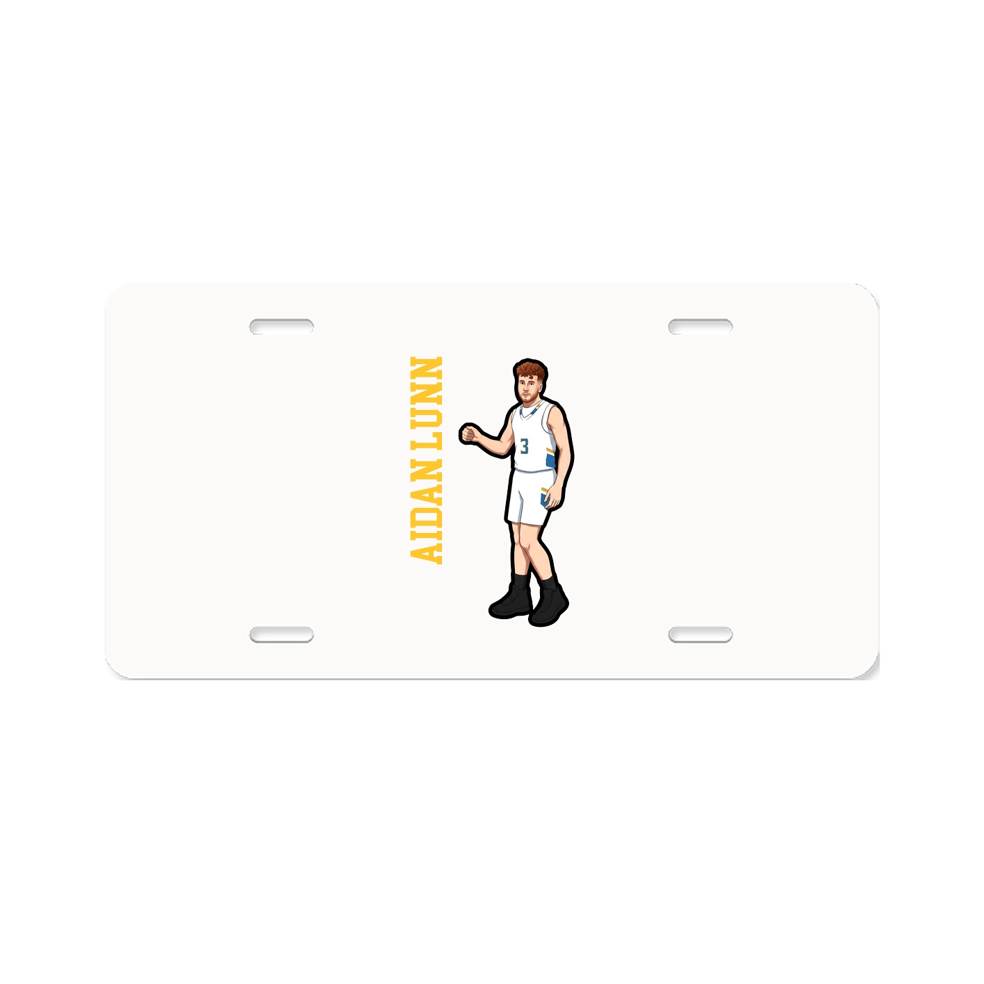 Aluminum License Plate