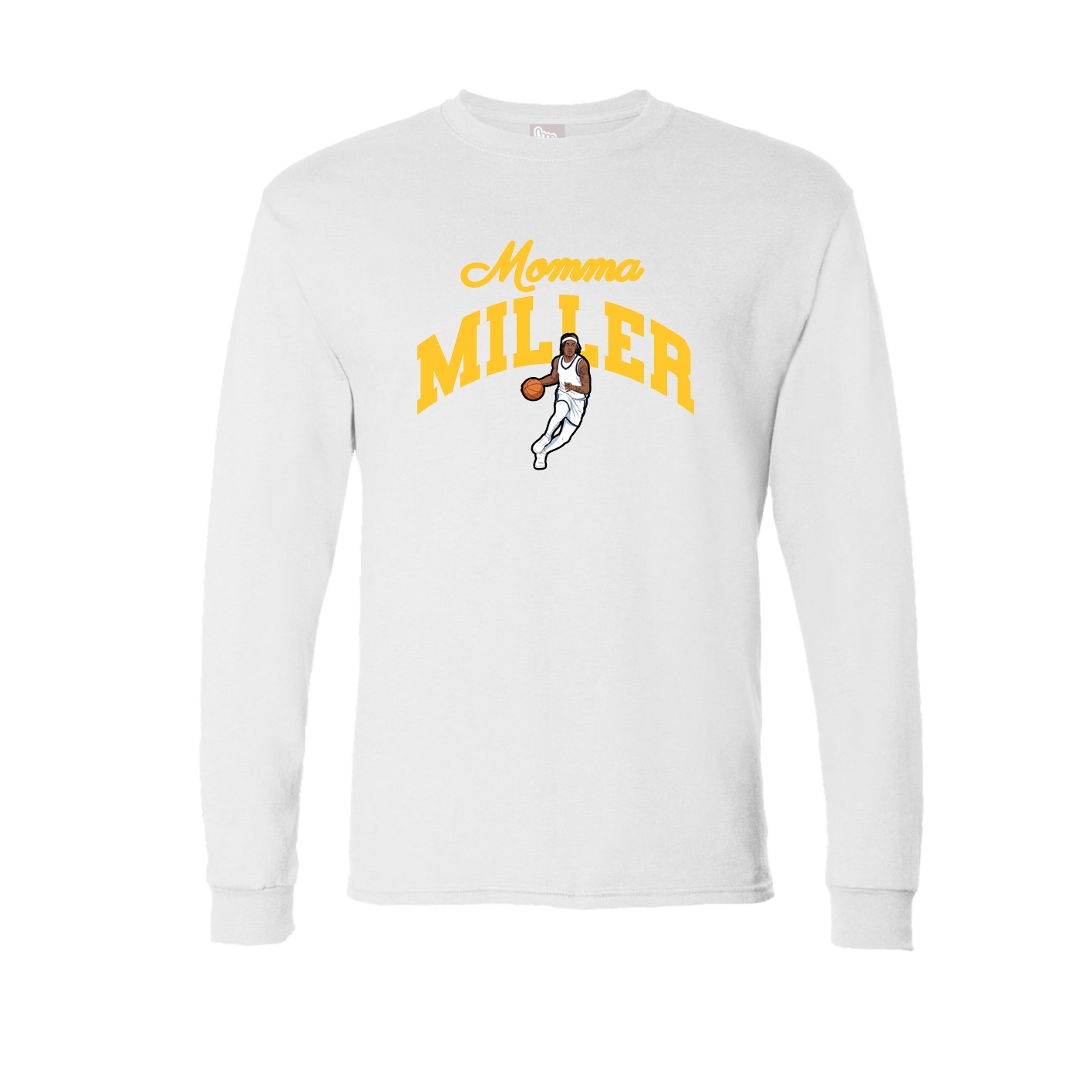 Long Sleeve Tee — Mothers Day Arch in White