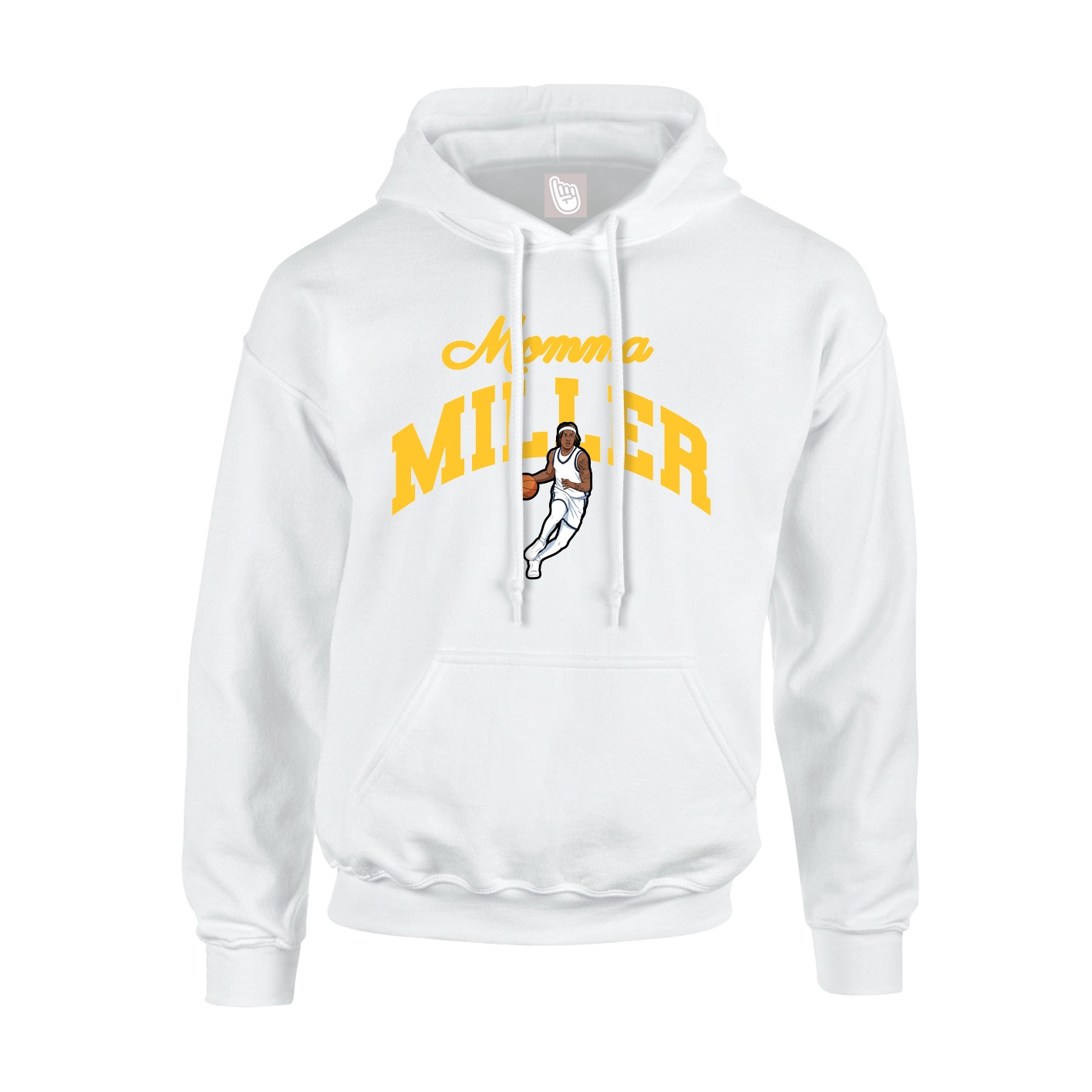 Youth Hoodie — Mothers Day Arch in White