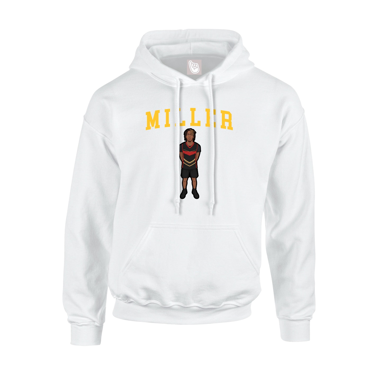 Youth Hoodie — Shirsey in White