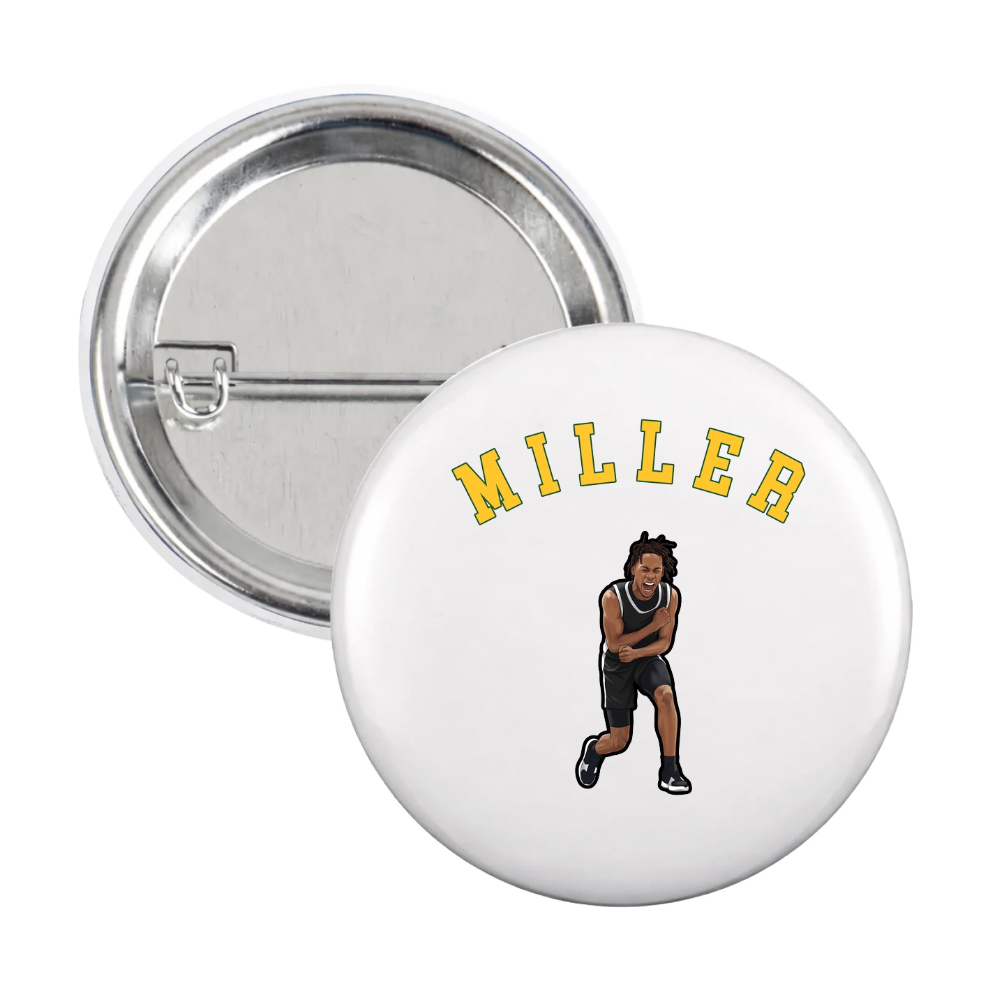 Game Day Button — Shirsey Arch in White