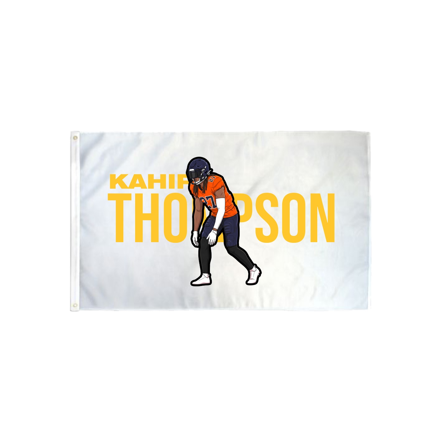 3x5 Flag — Player Name in Classic