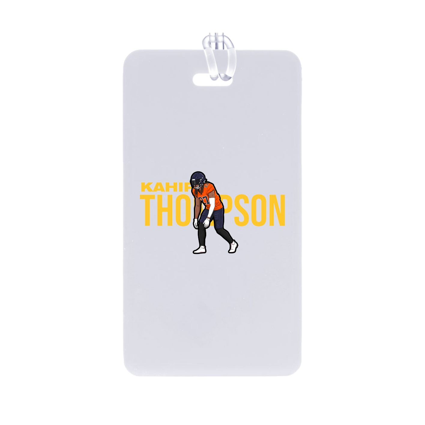 Bag Tag — Player Name in Classic