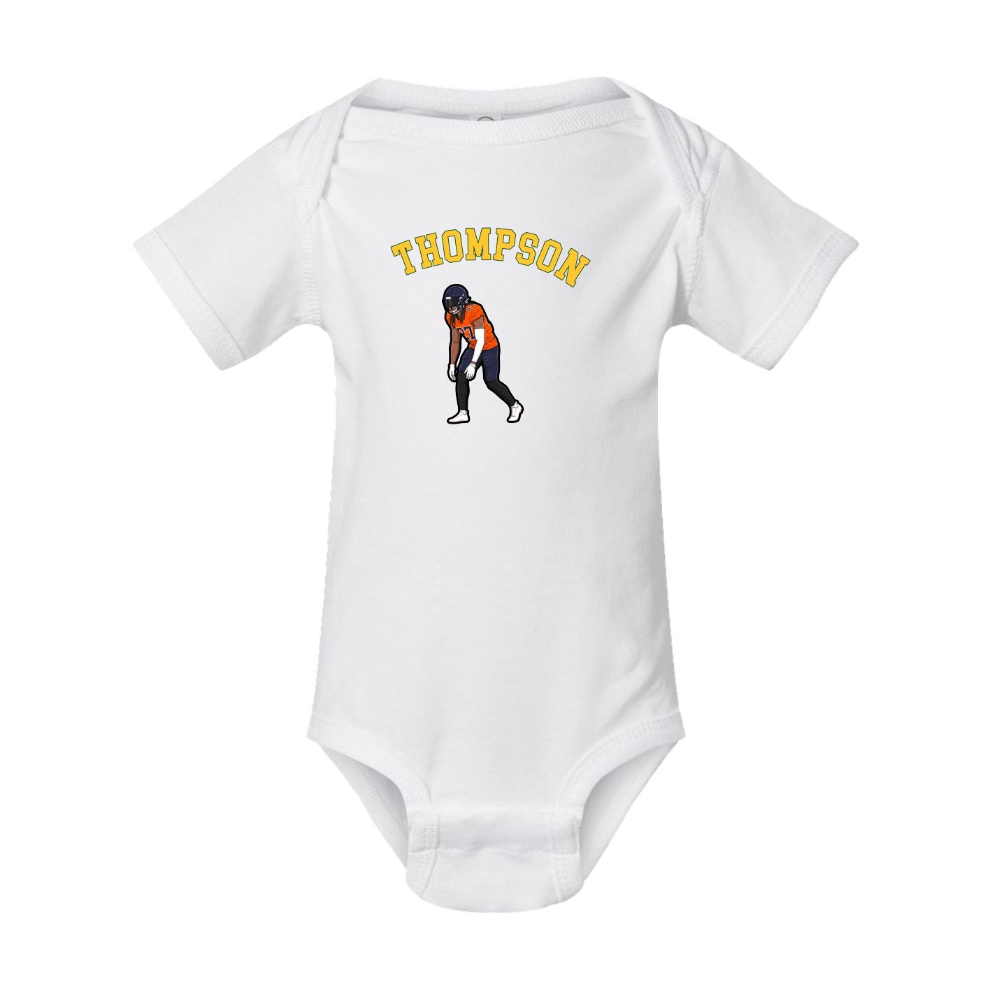 Baby Onesie — Shirsey Arch in White