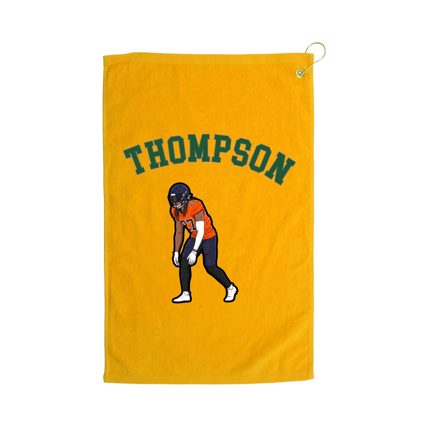 Golf Towel — Shirsey Arch in Gold