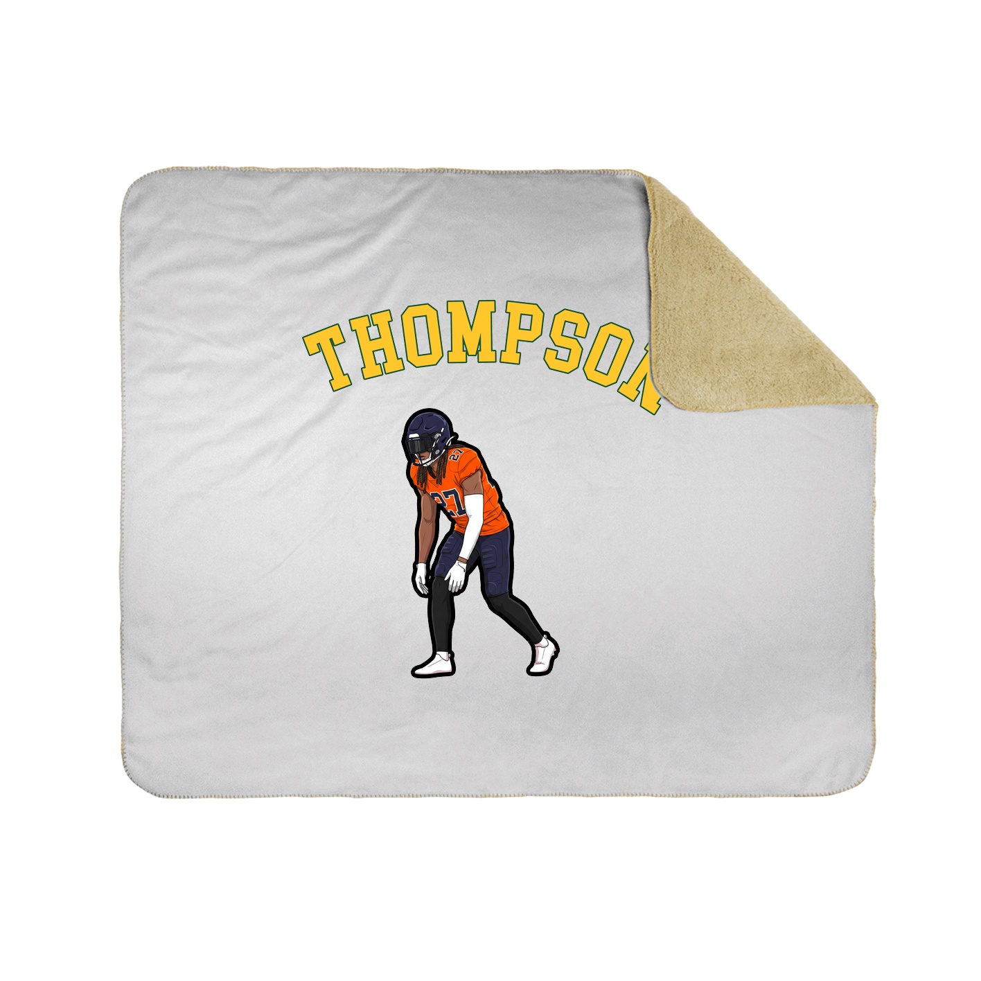 Throw Blanket — Shirsey Arch in White