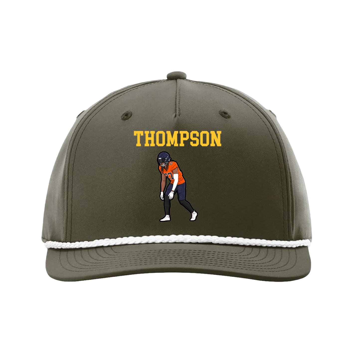 Five-Panel Classic Rope Cap — Shirsey in Green