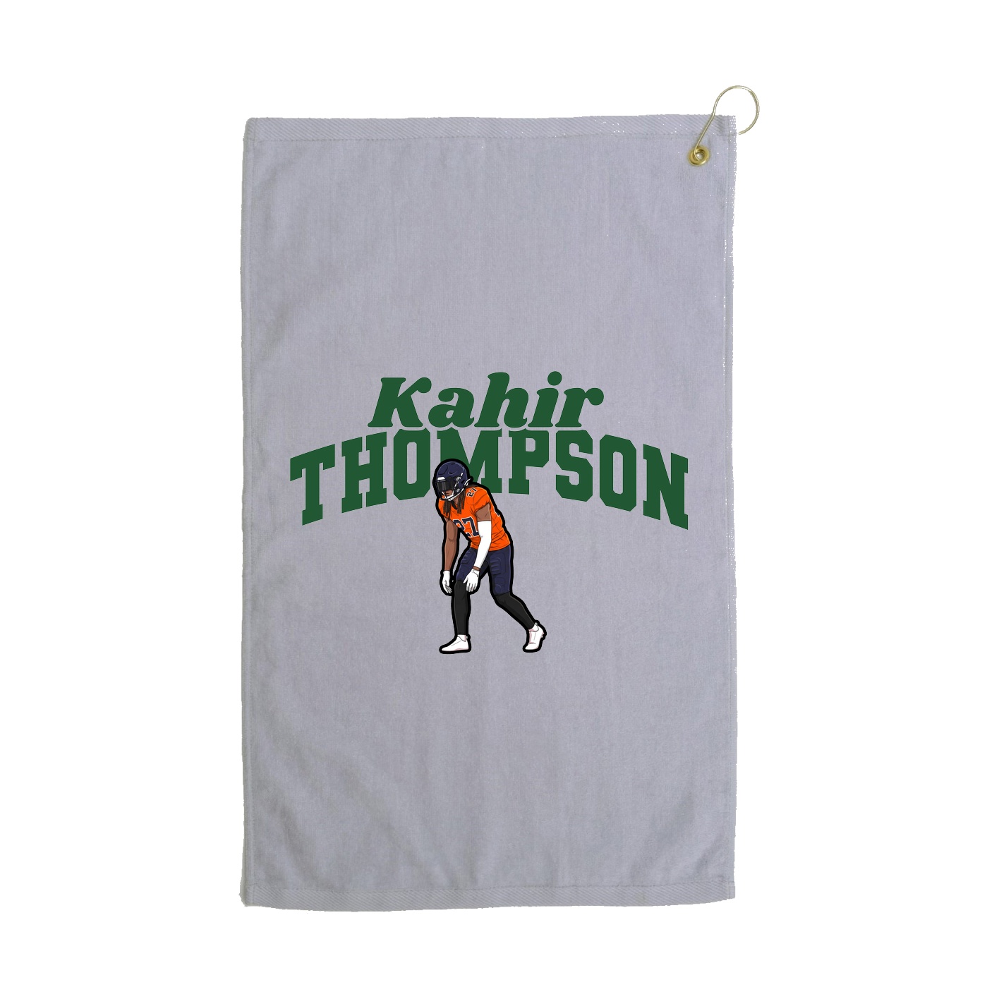 Golf Towel — Signature Arch in Grey