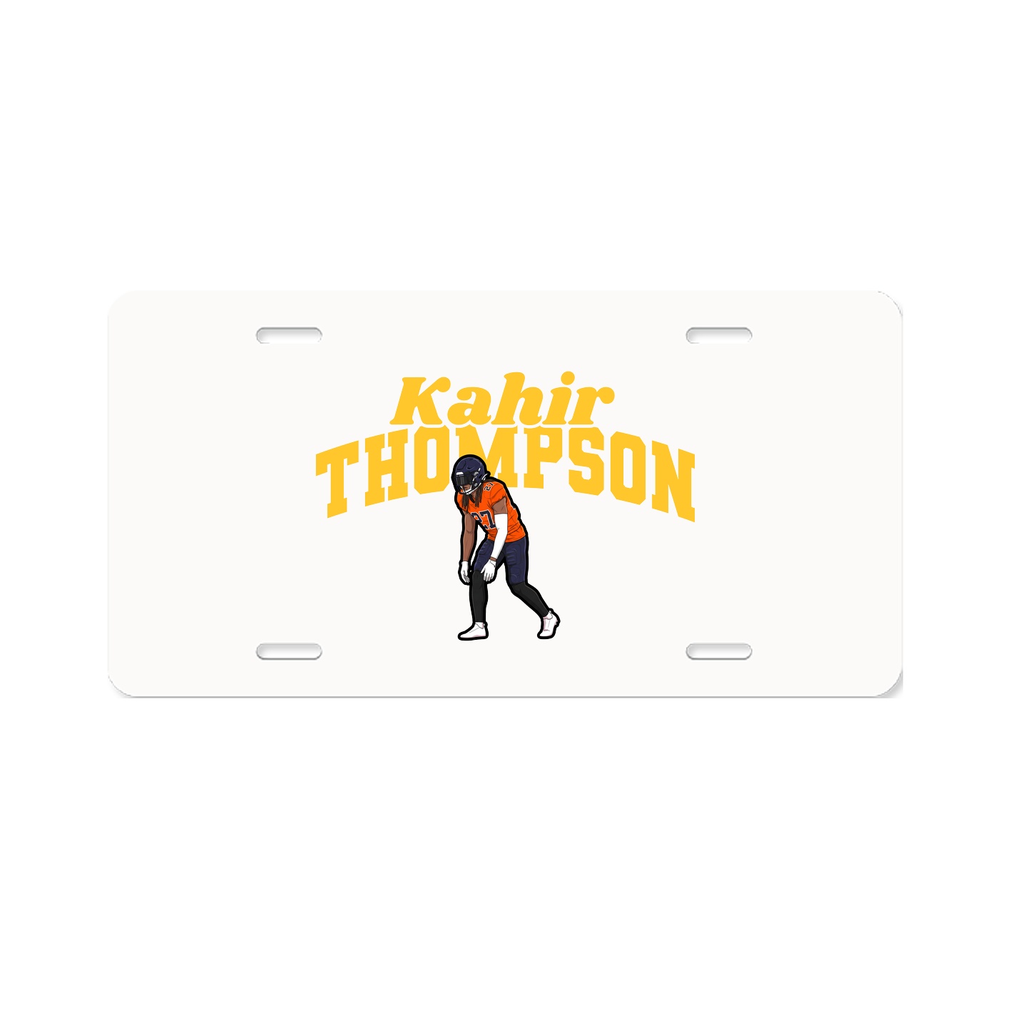 License Plate — Signature Arch in Classic