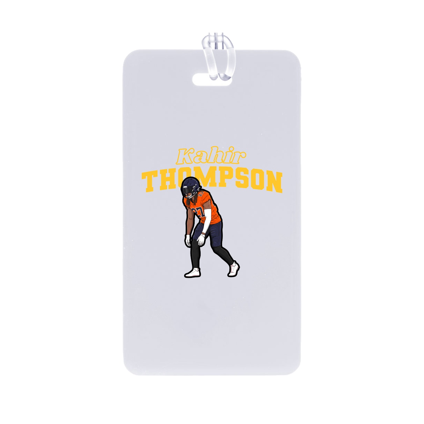 Bag Tag — Name Arch in Classic