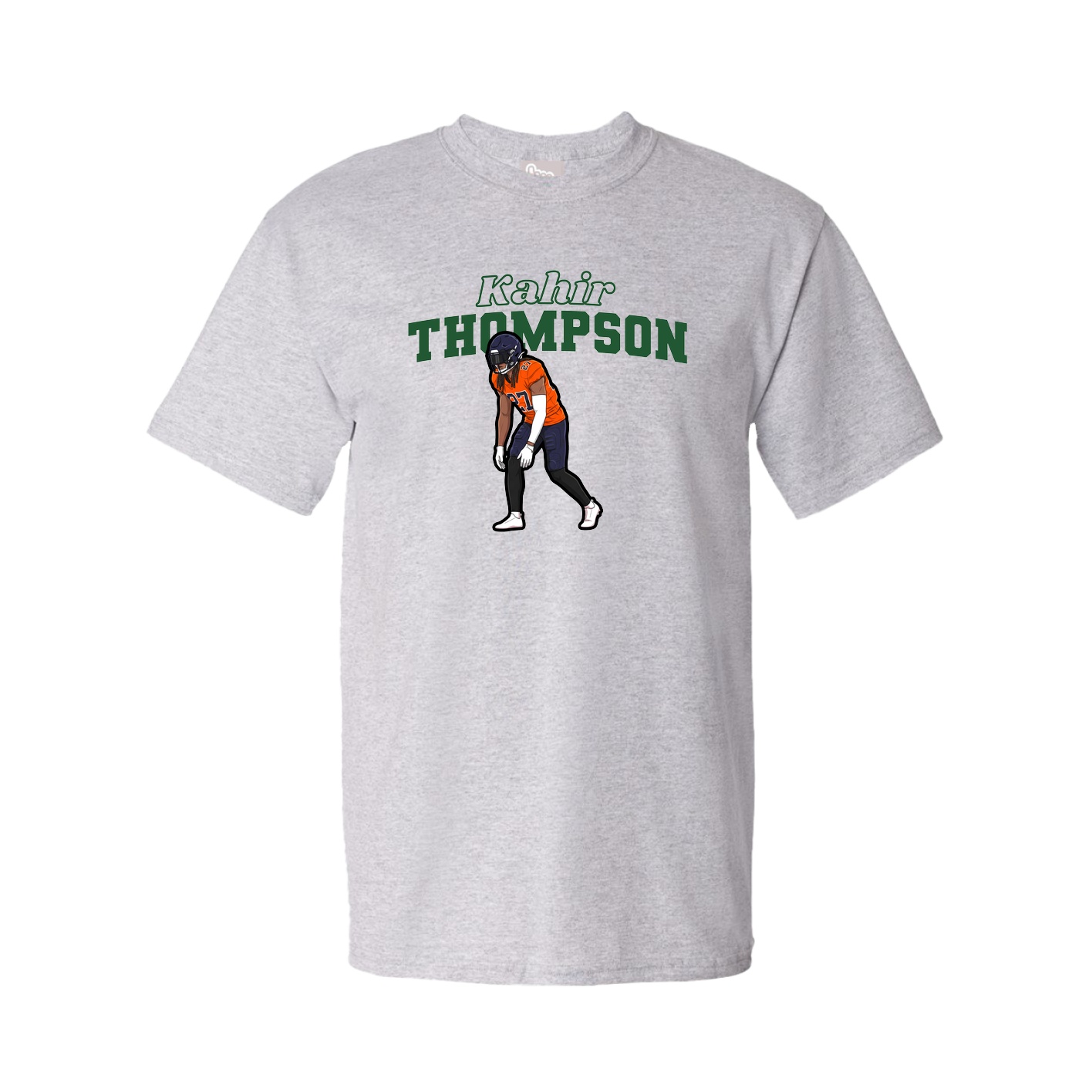 Tee — Name Arch in Grey
