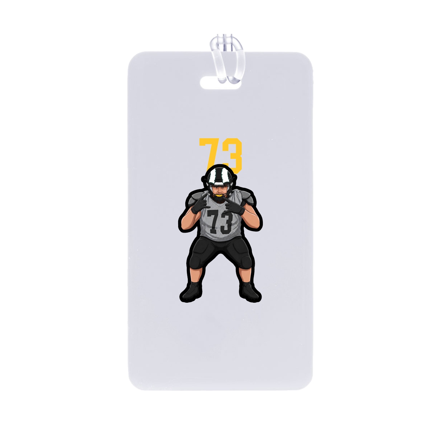Bag Tag — Number Top in Classic