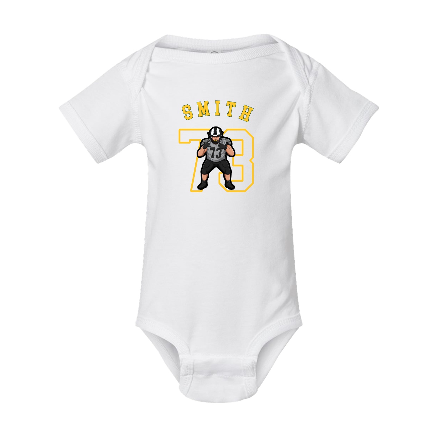 Baby Onesie — Shirsey Arch in White