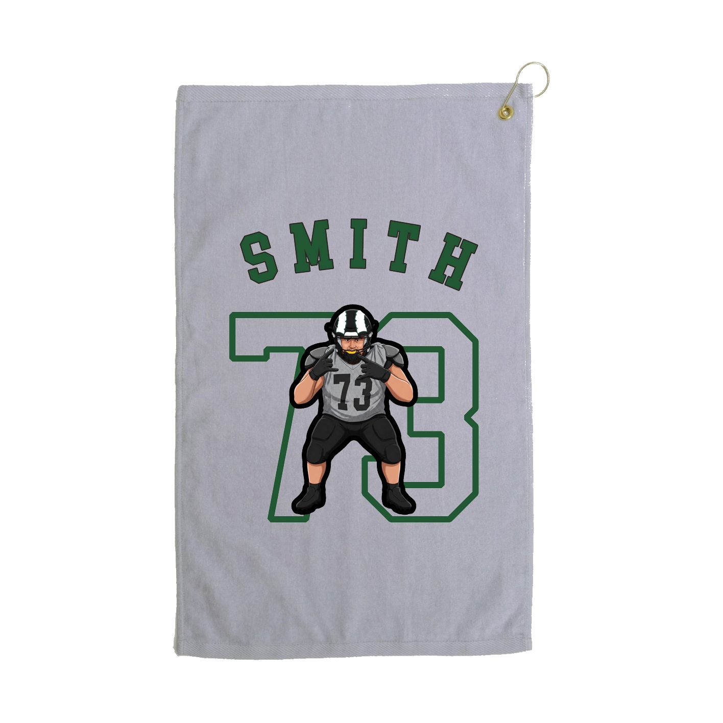 Golf Towel — Shirsey Arch in Grey