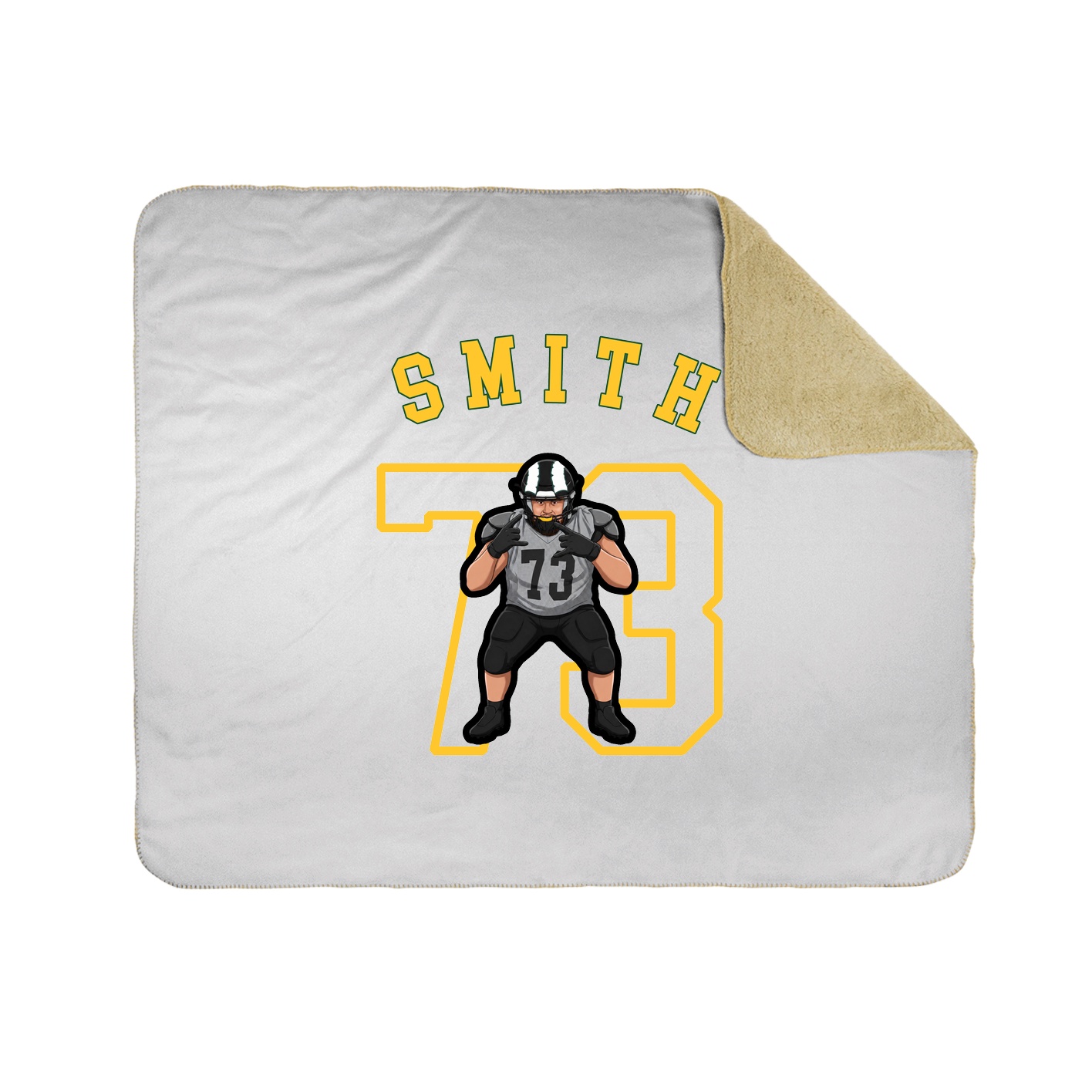 Throw Blanket — Shirsey Arch in White