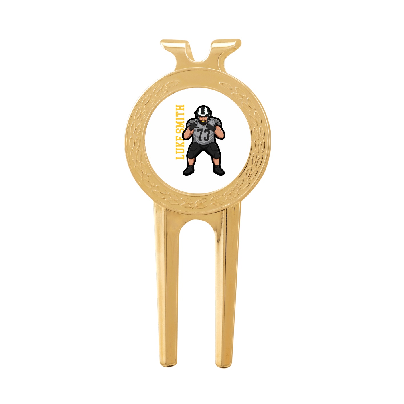 Divot Tool with Ball Marker — Name Vertical in Classic