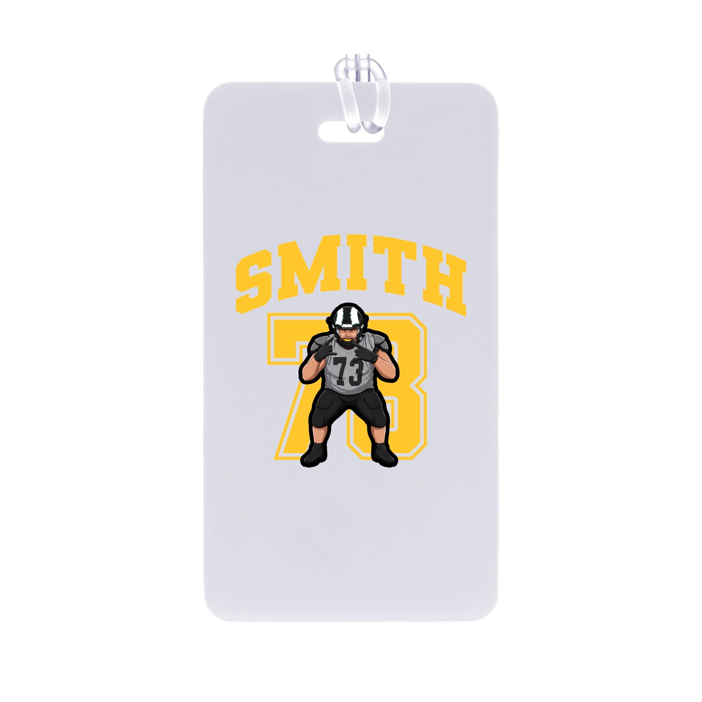 Bag Tag — Number in Classic
