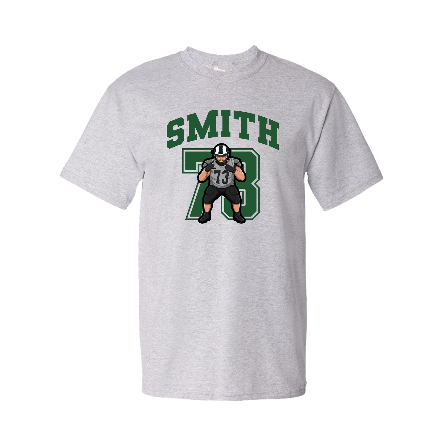 Tee — Number in Grey