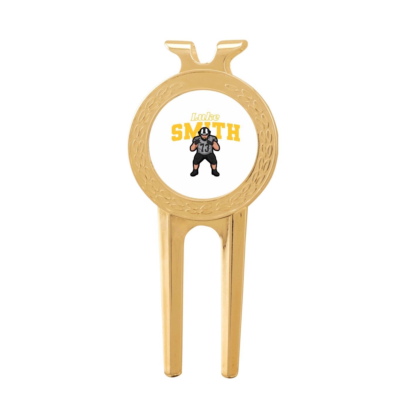 Divot Tool with Ball Marker — Name Arch in Classic