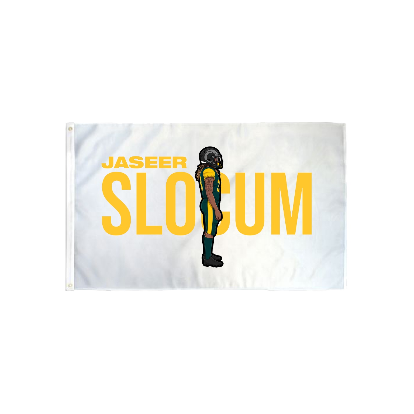 3x5 Flag — Player Name in Classic