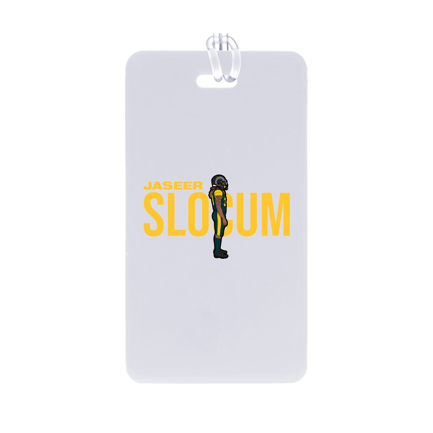 Bag Tag — Player Name in Classic
