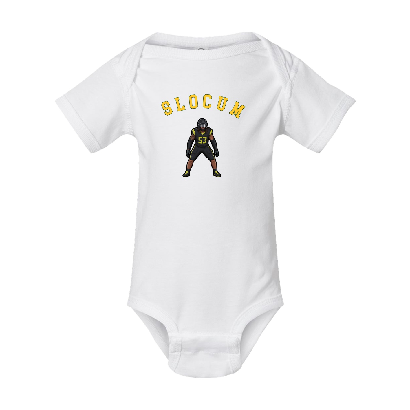 Baby Onesie — Shirsey Arch in White